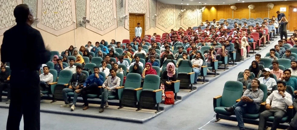 Mush Panjwani at Dawood University of Engineering and Technology