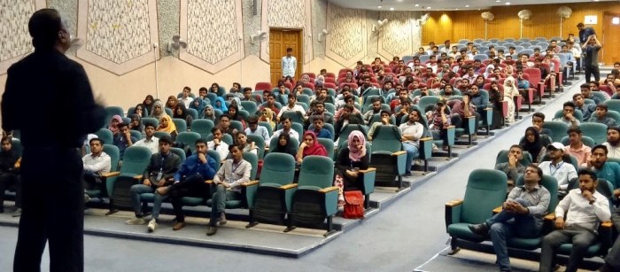 Mush Panjwani at Dawood University of Engineering and Technology